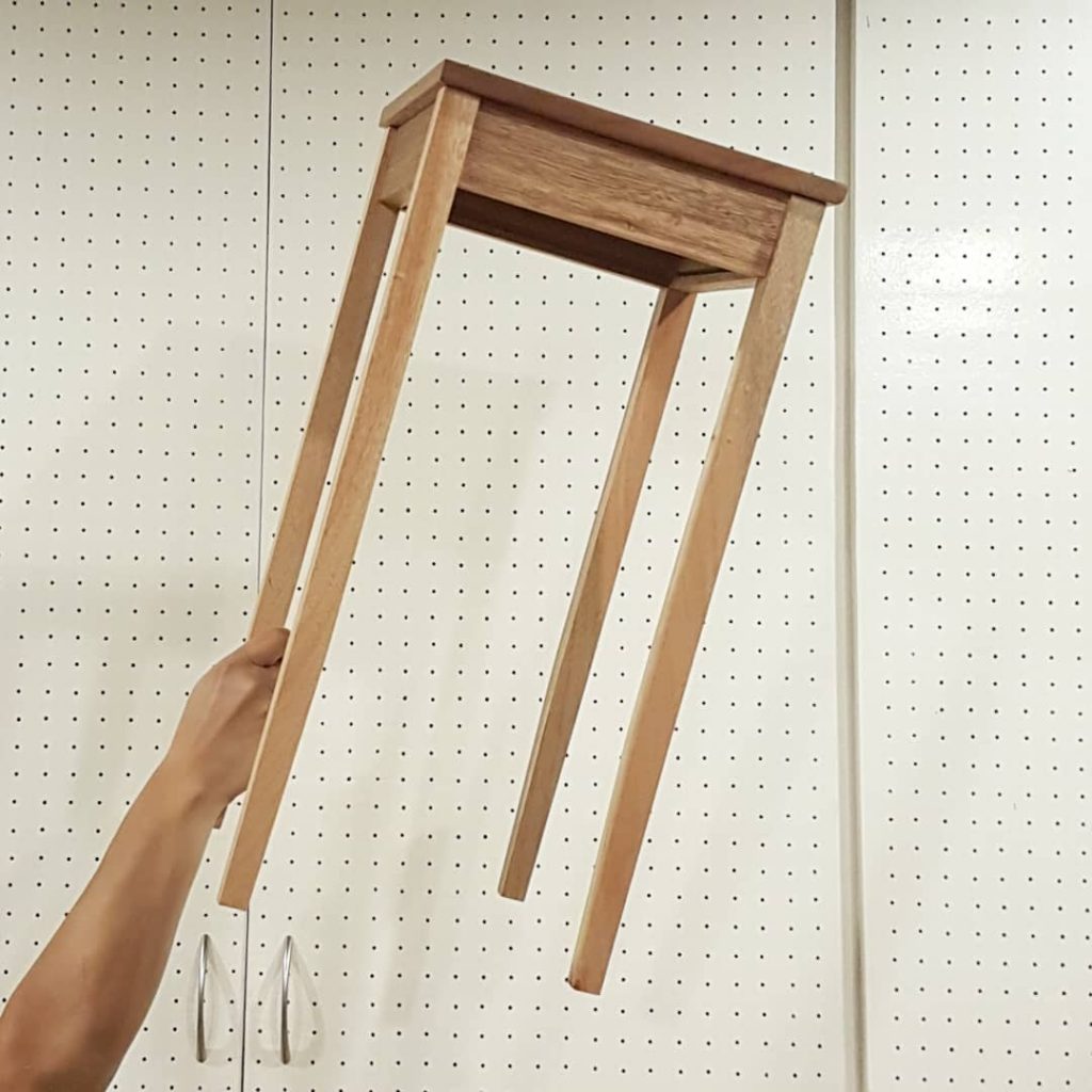 compact side table