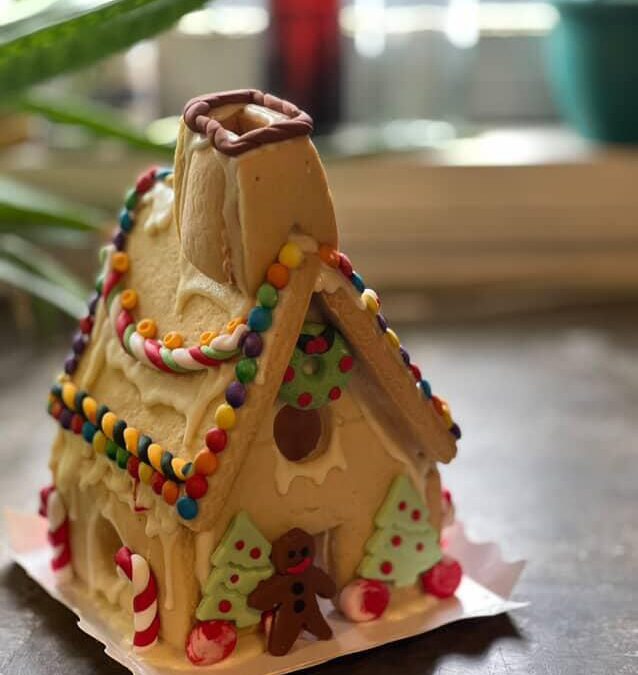 Home for the Holidays: A Gingerbread House Decorating Experience