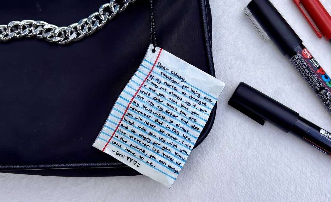 Mini Love Letter Keychain | P1,750