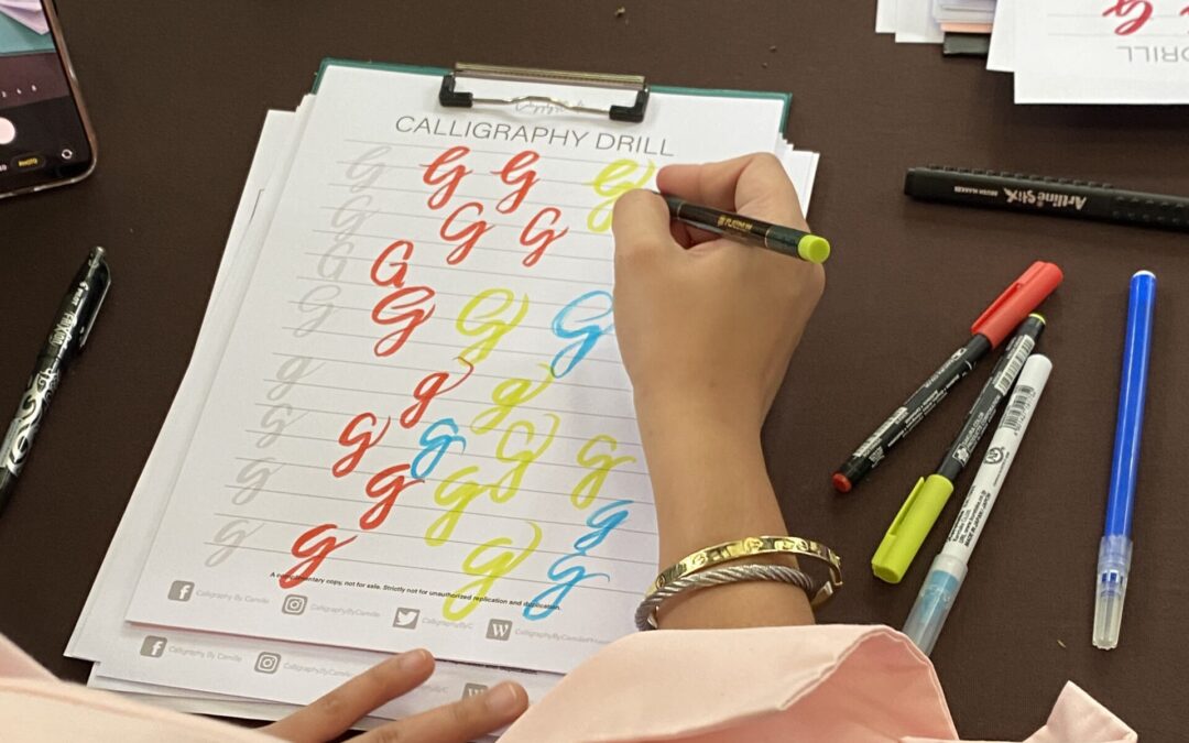 The Creative Scribe: An Immersive Brush Calligraphy Workshop