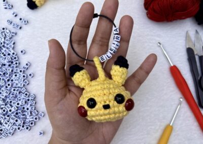 Basic Crochet: Pikachu Bag Charm